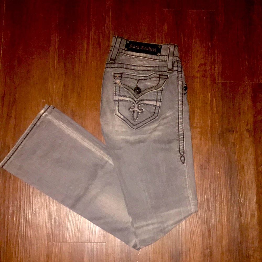 Rock Revival Limited Edition Grey Denim